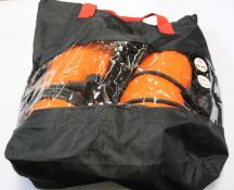 An as new Capit Tyre Warmers for front and back tyres in Orange (Sizes M-XL).