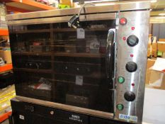 An Adexa large electric convection oven, Model; YSD-6A.