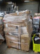 A pallet of flatpack furniture and related items (BCVA do not guarantee all fixtures and fittings
