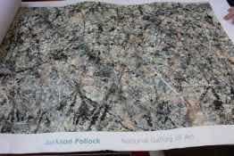 A quantity of Jackson Pollock 1950 Lavender Mist Fine Art Prints (Approximately 15. Some with