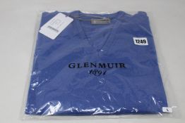 Three women's as new Glenmuir 1891 Maya V-neck golf sweaters (All L - RRP £80 each).