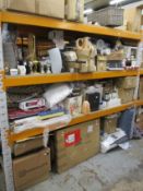 A large quantity of miscellaneous household related items to include soft furnishings and