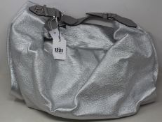 An as new Jimmy Choo Ana Hobo bag in silver (No tags but item is as new - RRP £1050).
