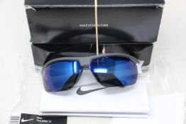 Two pairs of as new Nike Tailwind 12 sunglasses.