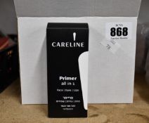 Fifteen Careline all in one primers for face/eyes/lips.