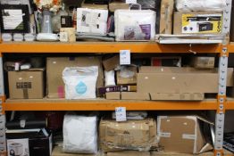 A large quantity of household and related items.