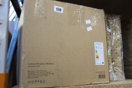 A boxed as new New Works Lantern Pendant Lamp (Medium).