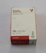 A large quantity of as new Bontrager Standard Presta inner tubes.