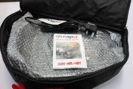 An as new Capit helmet dryer for effective drying of the inside of motorcycle helmets.