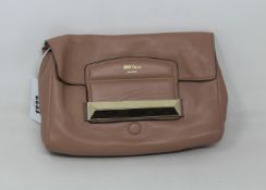 An as new Jimmy Choo Baby Carolina bag in ballet pink (Missing chain. No tags but item is as new -