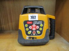 A pre-owned Pro-line FRE-203 self leveling laser level.
