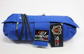 An as new Capit Tyre Warmers for front and back tyres in Blue (Sizes M-XL).