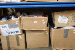 Miscellaneous items to include stationery, hardware and a pre-owned Norbar Torque Wrench.