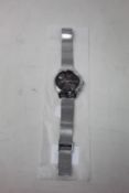 A man's Hugo Boss Jet Chronograph Mesh Watch (No box).