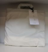 An as new Kassl Editions Pillow Medium Oil bag in white (RRP £270).