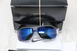 Two pairs of as new Nike Tailwind 12 sunglasses.