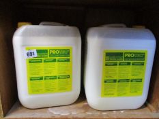 Two PROTEC LC20A Laser Lotion - anti-spatter for laser cutting and engraving.