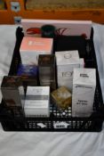A quantity of as new beauty products to include Terr`Hermes, Clinique, Paco Rabanne, L'Occitane