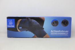 A boxed as new Thuasne Action Reliever Grey (Size 6, left medial/right lateral).