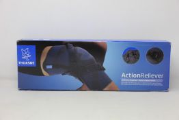 A boxed as new Thuasne Action Reliever Grey (Size 7, left medial/right lateral).