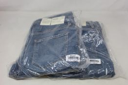 Two pairs of as new Agolde Riley jeans (Size 27).