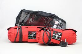 An as new Capit Tyre Warmers for front and back tyres in Red (Sizes M-XL).