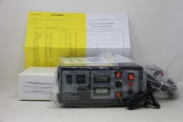 A Digitimer D185 multi-pulse transcranial cortical stimulator.