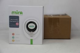 A boxed as new Mira Fertility Plus starter Kit EVA3000 (includes 1 digital analyser and ten test
