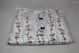 An as new Athena Procopiou Romance on a Branch button dress in silk (One size).