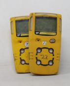 Two pre-owned BW Gas Alert XT Gas Detectors.