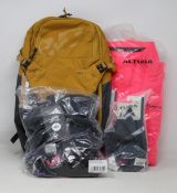 Assorted as new cycling clothing/accessories; women's Altura Nevis jacket (UK 12). Altura Progel