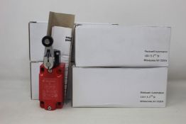 Four as new Allen Bradley safety switch short lever actuator (440p-msls11b).