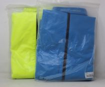 Three men's as new Altura Nightvision Storm jackets (L, XL, XXL).
