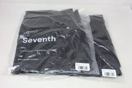 Two pairs of men's as new Seventh Nigh Trucker trousers (M - RRP £140 each).
