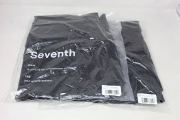 Two pairs of men's as new Seventh Nigh Trucker trousers (XS - RRP £140 each).