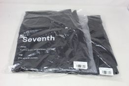 Two pairs of men's as new Seventh Nigh Trucker trousers (XS - RRP £140 each).