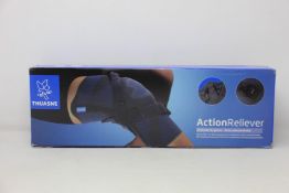 A boxed as new Thuasne Action Reliever Grey (Size 6, left medial/right lateral).