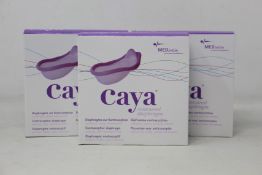 Ten boxed as new MEDintim Caya Contoured Diaphragms (21/06/2025).