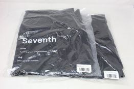 Two pairs of men's as new Seventh Nigh Trucker trousers (M - RRP £140 each).