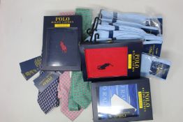Seven pairs of Ralph Lauren Fil d'Ecosse socks (RRP £10 each), two single pairs of stretch cotton