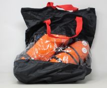 An as new Capit Tyre Warmers for front and back tyres in Orange (Sizes M-XL).