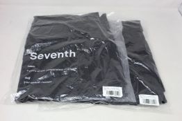 Two pairs of men's as new Seventh Nigh Trucker trousers (S - RRP £140 each).