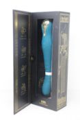A boxed as new King Vibrating Thruster in turquoise green (G Spot Massage) (Over 18s only).