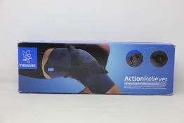 A boxed as new Thuasne Action Reliever Grey (Size 7, left medial/right lateral).
