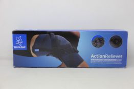 A boxed as new Thuasne Action Reliever Grey (Size 2, right medial/left lateral).