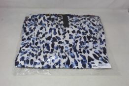 An as new Athena Procopiou Mediterraneo Leo short pompom dress in silk (One size).