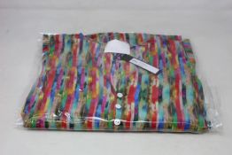 An as new Athena Procopiou Ikat Love dress in silk (One size).