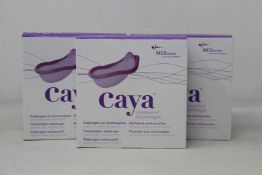 Ten boxed as new MEDintim Caya Contoured Diaphragms (21/06/2025).