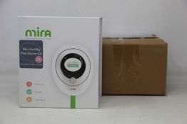 A boxed as new Mira Fertility Plus starter Kit EVA3000 (includes 1 digital analyser and ten test