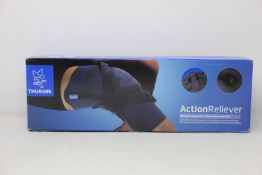 A boxed as new Thuasne Action Reliever Grey (Size 7, right medial/left lateral).